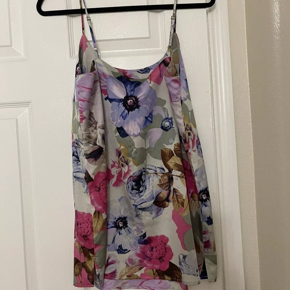 Eight Sixty Nude Pink Floral Mini Dress XS